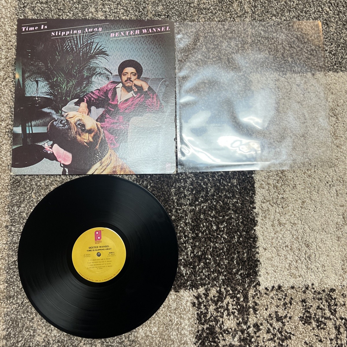Dexter Wansel Time Is Slipping Away Vinyl LP 1979 First