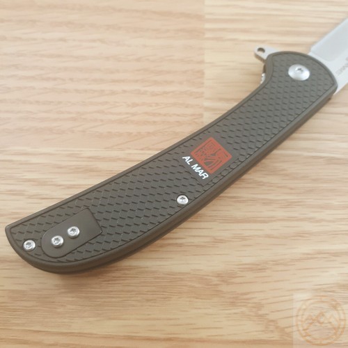 Al Mar Ultralight Eagle Folding Knife 4" 8Cr13MoV Steel Talon Blade FRN Handle - Picture 7 of 12