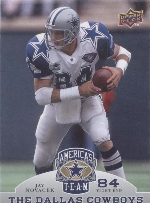 2009 Upper Deck America's Team Jay Novacek #52 - 1 of 2