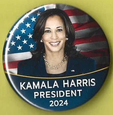 2024 Kamala Harris - 2-1/4"/ Presidential Campaign Button(Pin01s)