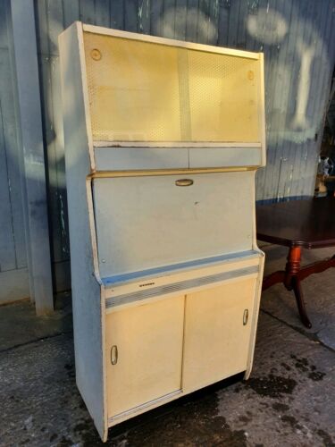 Hygena 1950 S Retro Kitchen Cupboards Units Pantry Cupboard Hygena 1950 S Retro Kitchen Cupboards, 1950s Retro Kitchen Cabinets