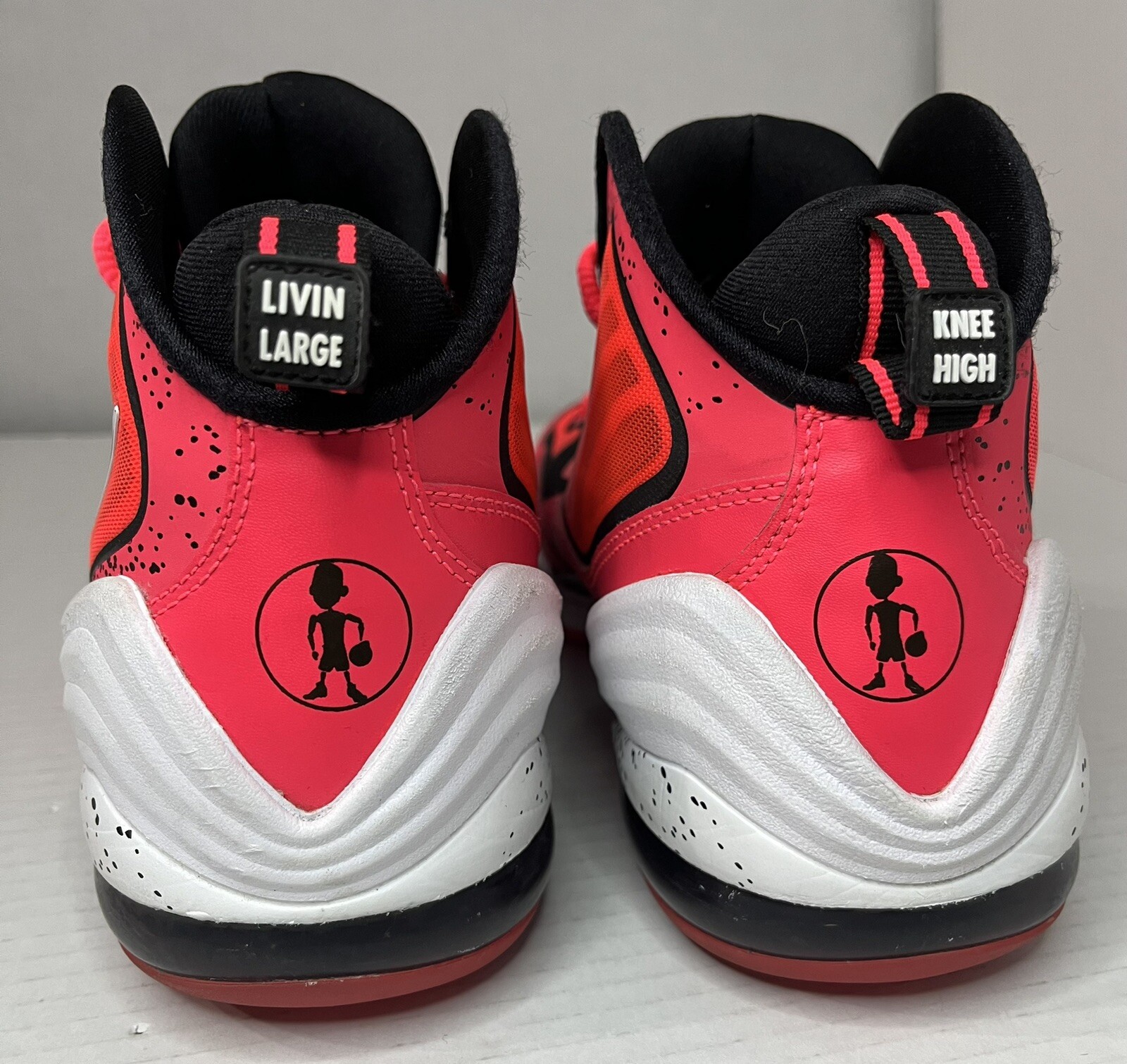 Nike Air Penny 5 V Lil Penny Atomic Red Size 8.5 … - image 9