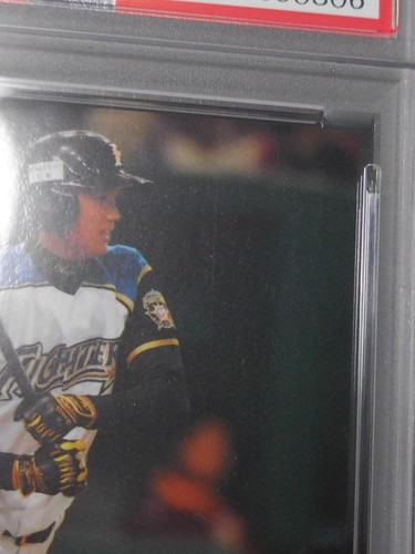 2013 BBM Shohei Ohtani Batting #F02b Japanese Rookie Nippon-Ham Fighters PSA 9 - Picture 4 of 14