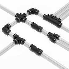 Nylon Pneumatic Y- Fitting Push-fit Hose Inline Air-line Connector 4mm-16mm