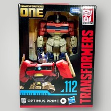 Transformers One Hasbro Studio Series 112 Deluxe Class Optimus Prime!