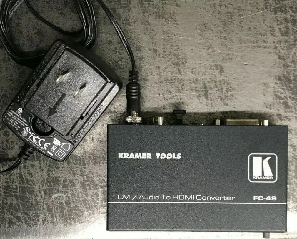 Kramer FC-49 DVI/Audio to HDMI converter | eBay