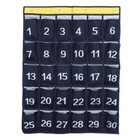 Nuobesty Numbered Classroom Pocket Chart Mobile Phone Storage Bag Versatile