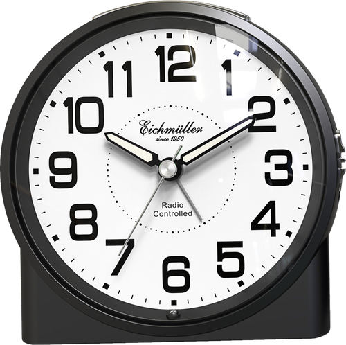 Eichmüller Funkwecker klassisch mit Licht, Alarm, Schlummer und Leuchtzeiger - Bild 1 von 3