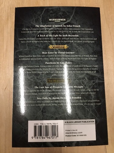 Black Library 2018 Book Warhammer 40K Inquisition Special Release Limited - Picture 2 of 5