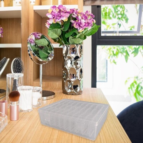 Small Parts Beads Storage Containers Clear Plastic Boxes for Organizing - Picture 6 of 8