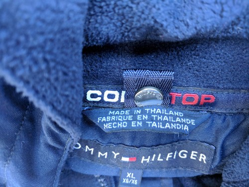 Tommy Hilfiger Performance Cold Stop Vented Ski Down Hooded Jacket XL  - Picture 12 of 12