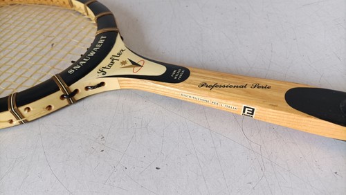 SNAUWAERT STAR FLEX RACCHETTA DA TENNIS IN LEGNO ANNI 60 - DA COLLEZIONE - Picture 11 of 13