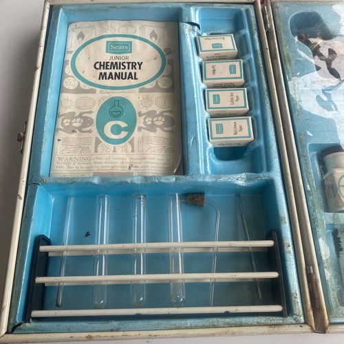 Vintage Lionel Porter Science Sears Chemistry Lab Kit in Original Box READ BELOW - Picture 4 of 7