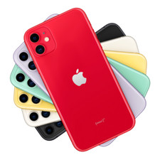 Apple iPhone 11 Unlocked 64GB/128GB - AT&T Verizon, Black, Yellow, Green, Red