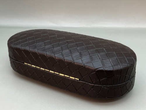 Bottega Veneta Leather Sunglasses Hard case Italy