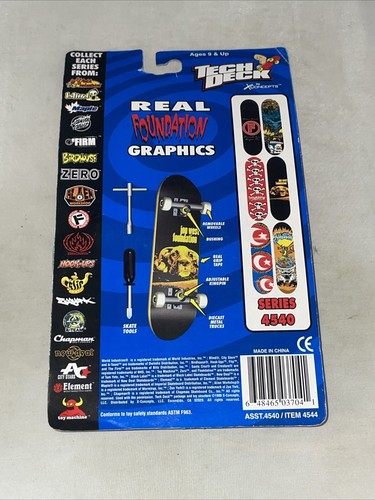 Jon West Foundation Tech Deck G4 skateboard 96mm fingerboard rare Sealed - Picture 2 of 2