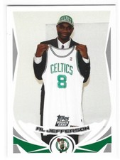 AL JEFFERSON 2004-05 TOPPS ROOKIE CELTICS TIMBERWOLVES JAZZ BOBCATS