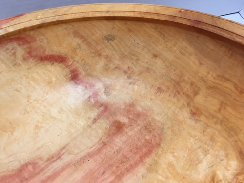 Signed Leroy Bayerl Box Elder Wood Bowl 14.5” Large - Picture 5 of 18