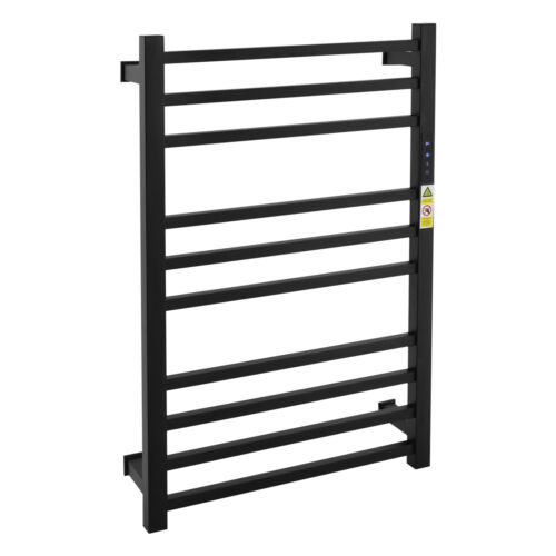 Electric Towel Warmer Rack For Bathroom With Timer Wall Mounted Towel Warmer US - Picture 14 of 20