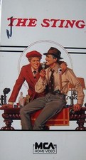 The Sting: A Timeless Double-Cross  (Vintage, VHS, 1989, VG) Newman & Redford