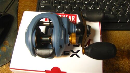 Mulinello Quantum "smoke" baitcast, pennino, SMX100HPT, 7.3/1, 9 cuscinetti, spedizione gratuita - Foto 3 di 6