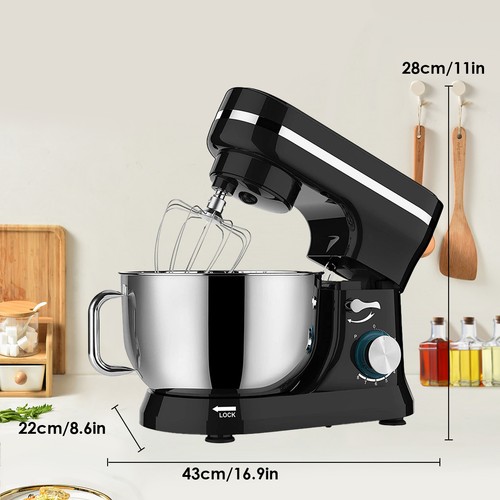 Stand Mixer 4.5QT 6QT 7/8 Speed Tilt-Head Kitchen Electric Food Mixer Brand New - Picture 11 of 15