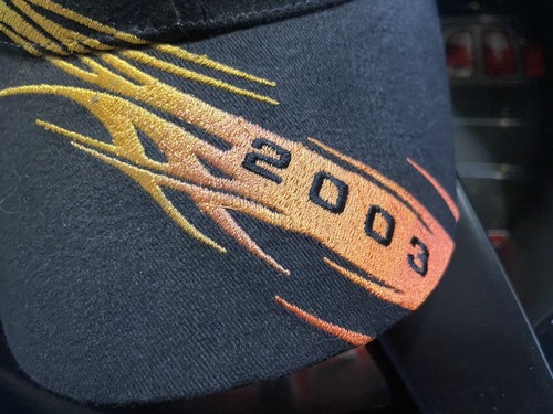 2003 K&N 43RD NHRA RACE TOP ELIMINATOR CLUB POMONA CALIF BASEBALL HAT CAP NOS - Picture 3 of 10