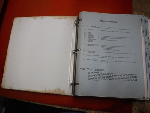 1975 FORD FACTORY CAR FACTS BOOK MANUAL ALL MODELS SALESMAN MUSTANG TORINO ELITE - Picture 20 of 20