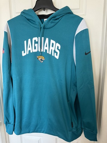 Nike Hombres 2XL Jacksonville Jaguars NFL Rendimiento Lateral Pullover Sudadera con Capucha NUEVO - Imagen 4 de 15