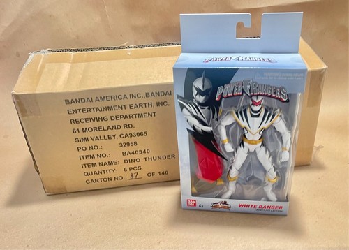 Lot Of 5 | Power Rangers | Dino Thunder | Legacy | White Ranger