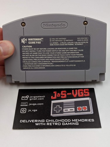 Nintendo 64 Games N64 Original Authentic OEM Games TESTED - SELECT & BUNDLE (#1) - Picture 308 of 746