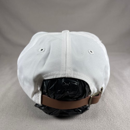 Gorra Mecánica TDC Hombres OS Blanca De Colección Gorra Deportiva Correa Cuerda Bordada - Imagen 3 de 10