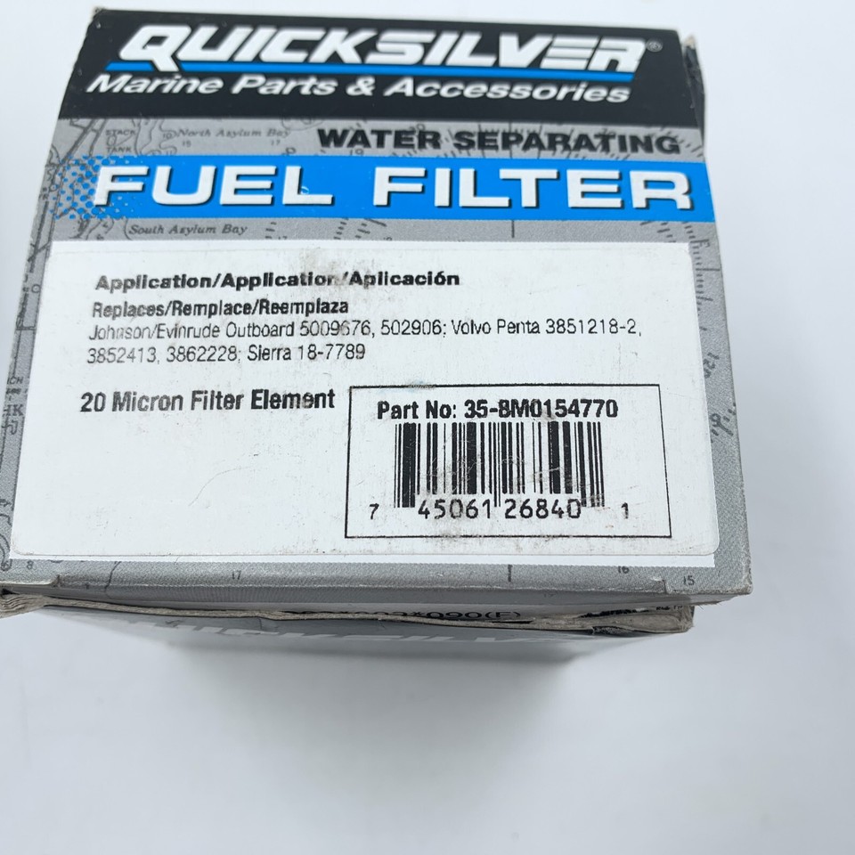 Quicksilver 358M0154770 SpinOn Fuel Filter Water Separator eBay