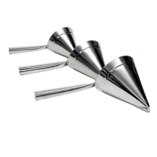 THAI MOLD DESSERT TRADITIONAL KITCHEN STAINLESS STEEL YOLK CONE MADE EGG DESSERT - Picture 2 of 16