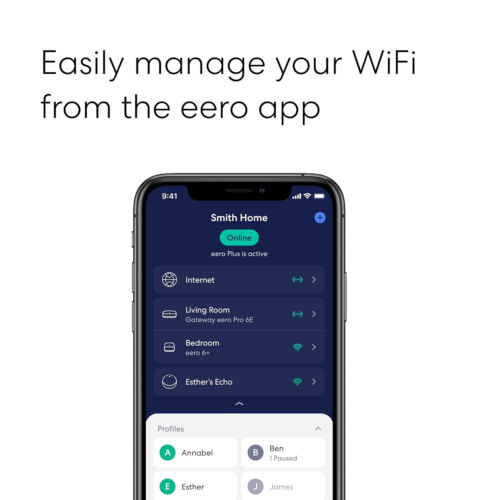 Eero Dual Band Mesh Wi-Fi Router Estensore Segnale Confezione da 2 Sistema di Rete J010001 - Foto 3 di 13