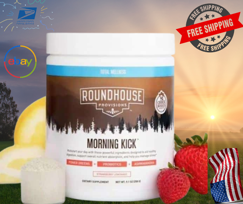 Chuck Norris Morning Kick Greens Superfood - Ashwagandha, Collagen & Probiotics