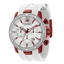 TechnoMarine TM-621019 Men's RED 45mm UF6 with 132 Crystals