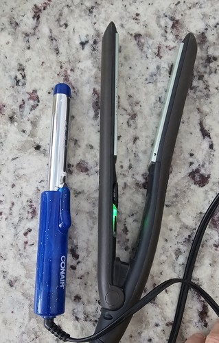 Remington Wet 2 Straight 1” Flat Iron Hair Straightener & Travel Size Conair/30 - Picture 2 of 6