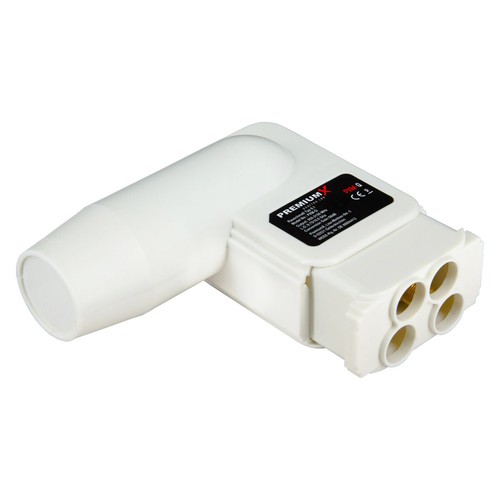 PremiumX 9-16 Multiinterruptor SAT Switch Multiswitch 2 Quattro LNB Multifeed soporte - Imagen 5 de 7