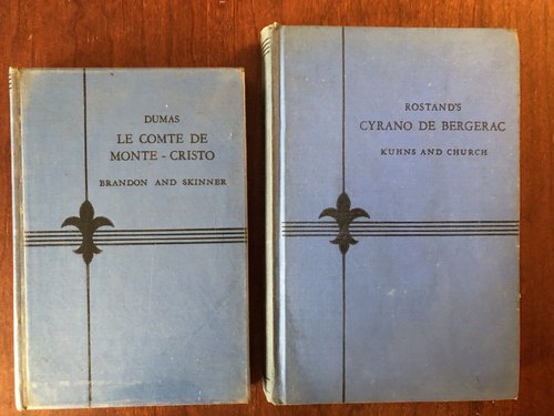 Lot of 2 Le Comte DE Monte Cristo 1955 & Cyrano De Bergerac 1959 *French edition
