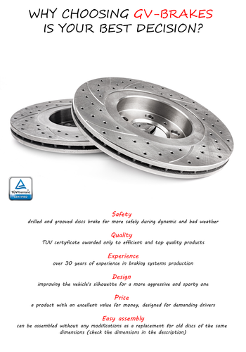 GT Sport Brake Discs for OPEL ASTRA K Sports Tourer B16 2015- 1662GT Rear 300x26 - Picture 5 of 7