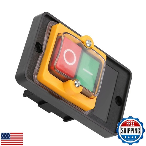 Kjd12 Switch Switch 120V Ac220V 380V 10A On Off Pushbutton Switch Push Button - Picture 3 of 5