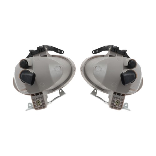 Fog Light Assembly Pair Driver and Passenger Fit for 2007-2009 Hyundai Santa Fe - Picture 10 of 12