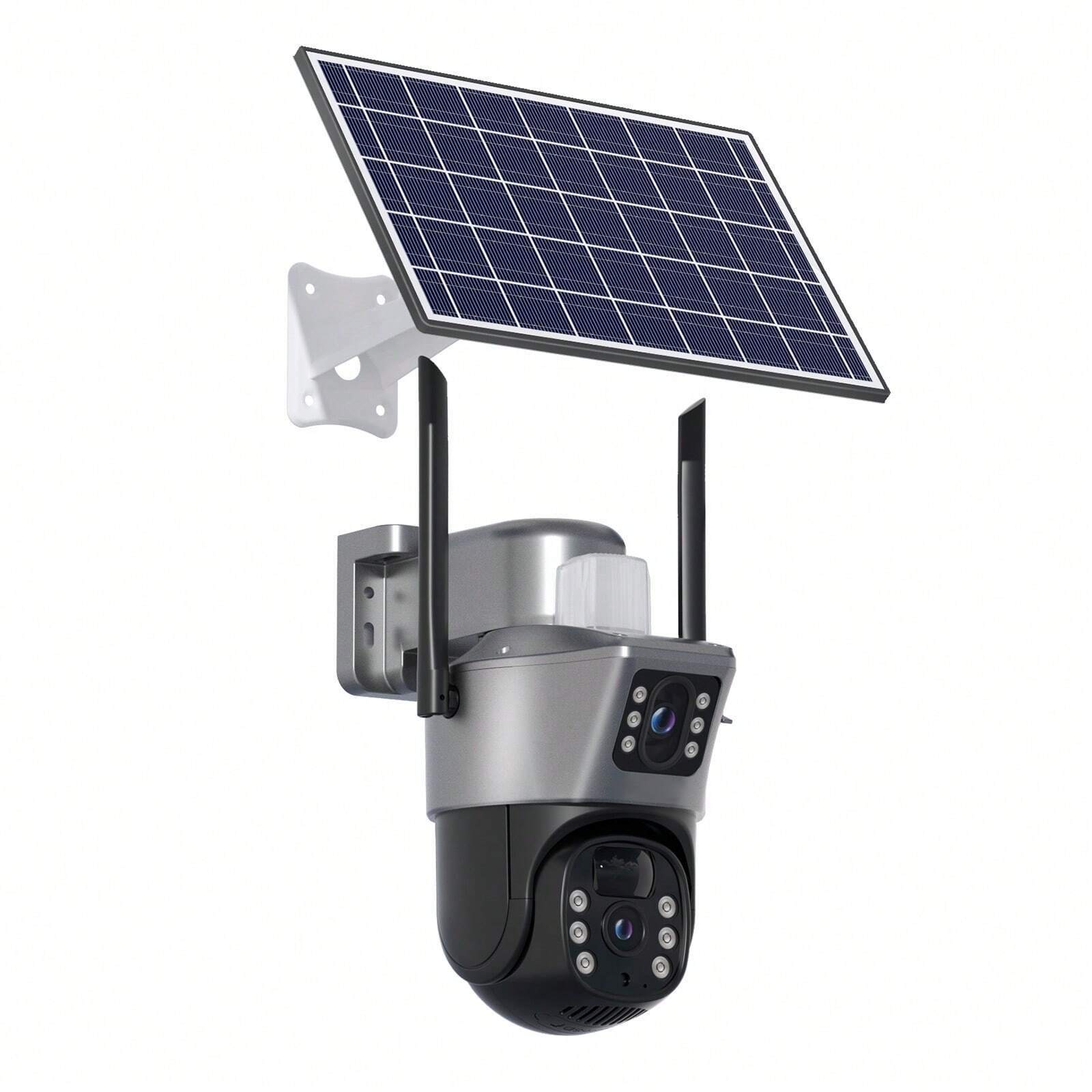 Sansco 4MP Dual Lens Wireless Outdoor Security Camera 2K WiFi Surveillance