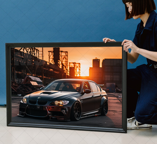 BMW M3 - 40 different CAR POSTER PRINT IMAGE A3 A4 or DIGITAL E30 E46 E36 E90 E9 - Picture 4 of 134
