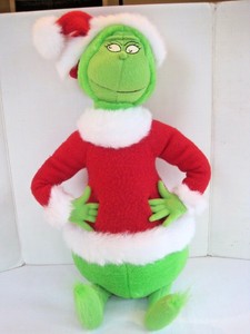 hallmark grinch plush