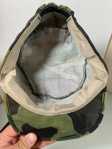 Vintage 1980s Busch Gardens Camo Style Painters Cap Hat - Picture 8 of 8