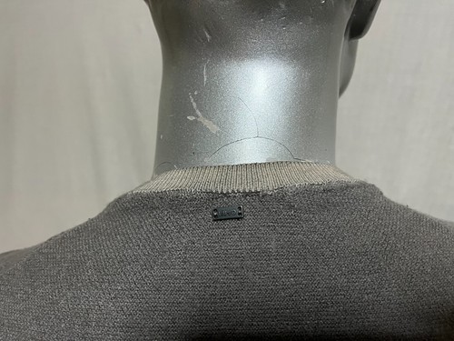 LIU JO SWEATER T-SHIRT SWEATSHIRT MEN GREY GREY M-932 - Picture 5 of 7