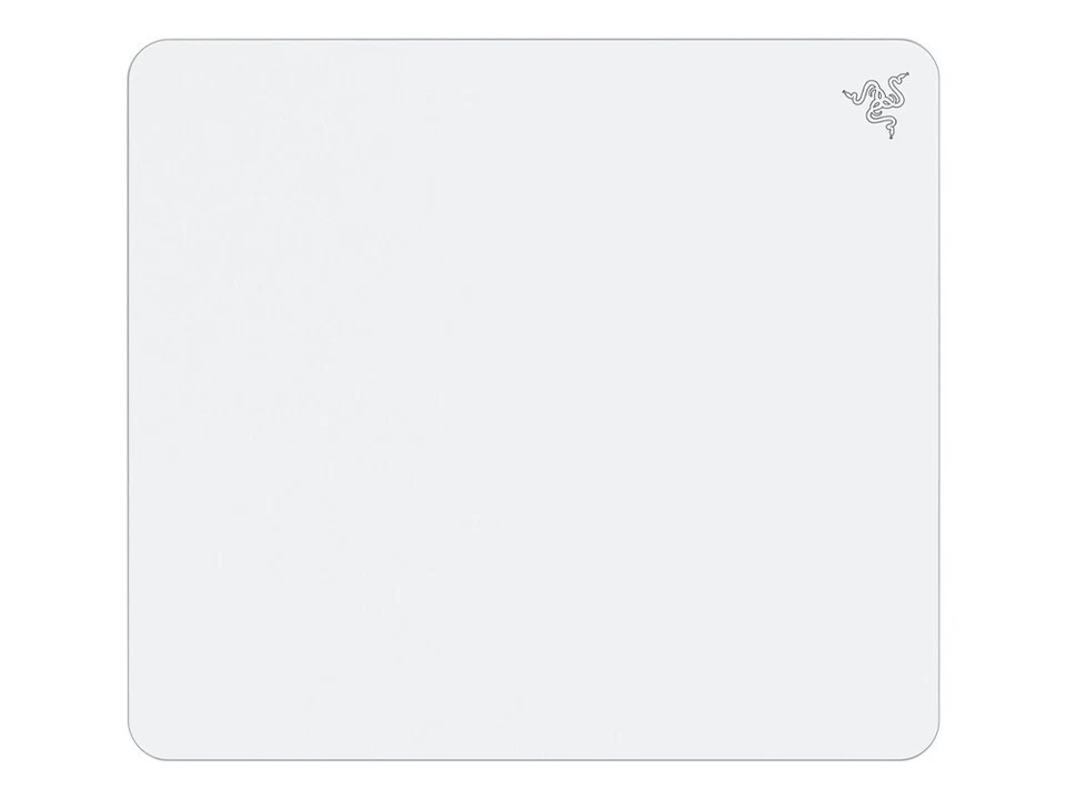 Razer Atlas Tempered Glass Gaming Mouse Mat - White - RZ02-04890200