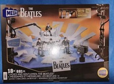 Ladies & Gentlemen The Beatles MEGA Bloks Build w Light 681 pcs Ed Sullivan Show